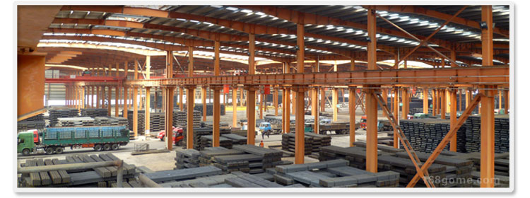 角钢，槽钢，50*5  5号角钢,扁钢等型材大型窒内仓库。